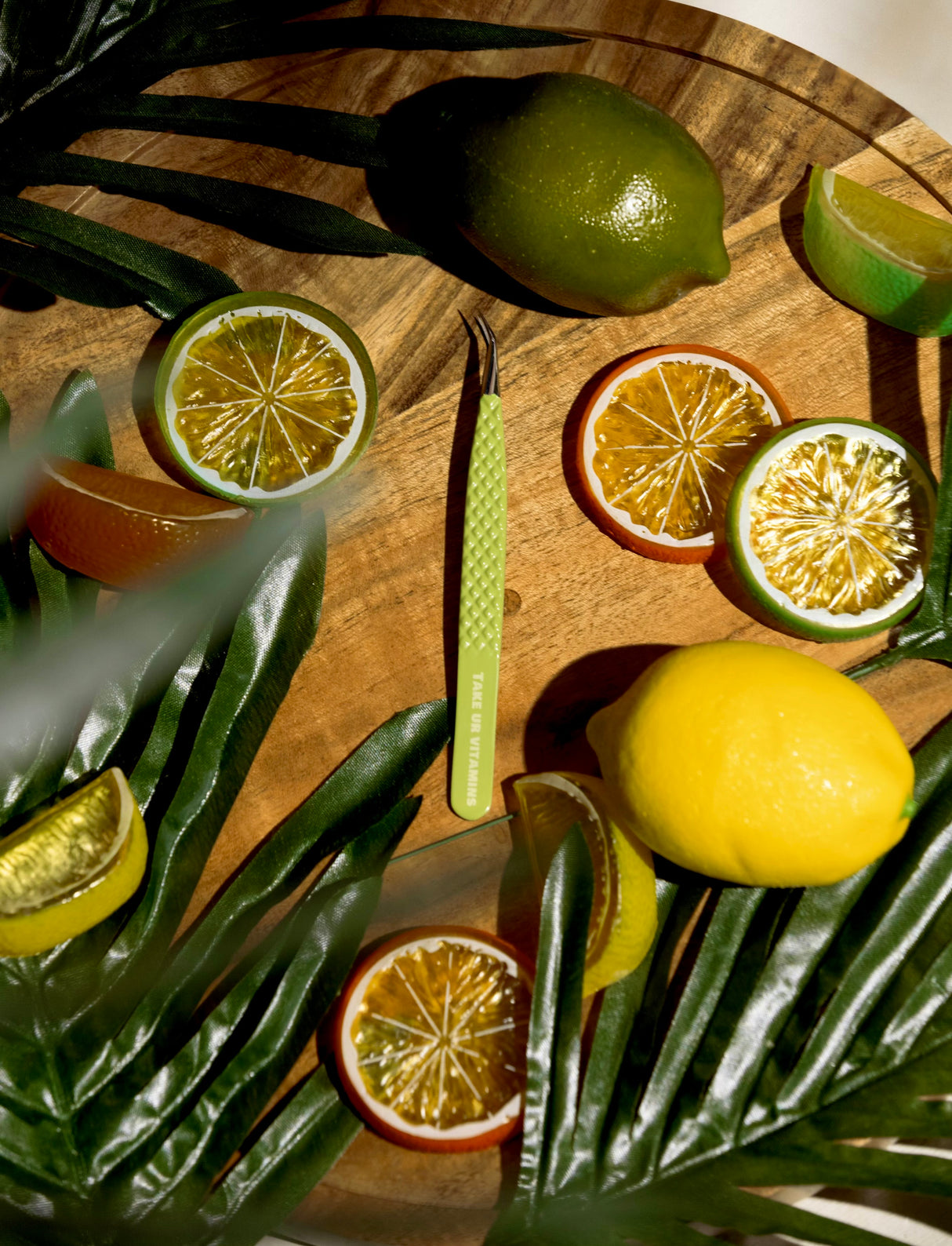 Reminders “TAKE YOUR VITAMINS” 45° Fiber Tip Tweezer – Volume Lash Tool | Trish Co Reminders “TAKE YOUR VITAMINS” 45° Fiber Tip Tweezer – Volume Lash Tool | Trish Co