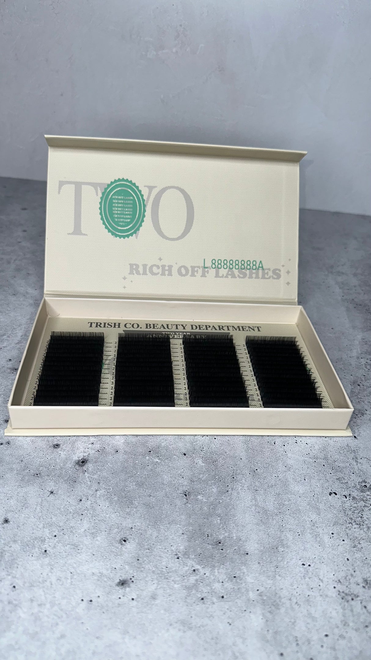 $2 Bill OG Anniversary 60 Rows Tray – CC Curl .05 MIX (12–15mm / 16–20mm) | Trish Co $2 Bill OG Anniversary 60 Rows Tray – CC Curl .05 MIX (12–15mm / 16–20mm) | Trish Co