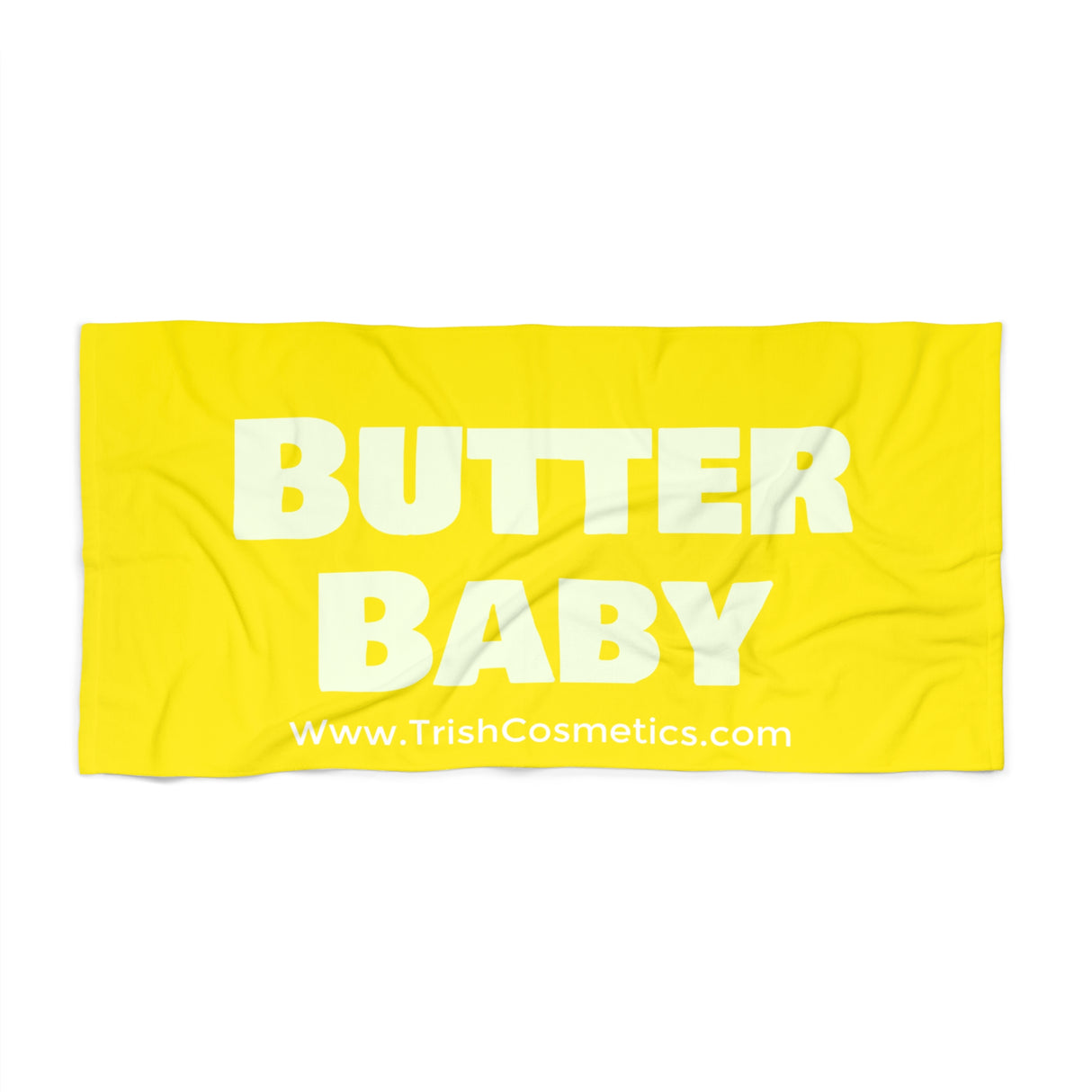 Yellow Butter Baby Beach Towel – Soft, Vibrant & Summer-Ready Yellow Butter Baby Beach Towel – Soft, Vibrant & Summer-Ready