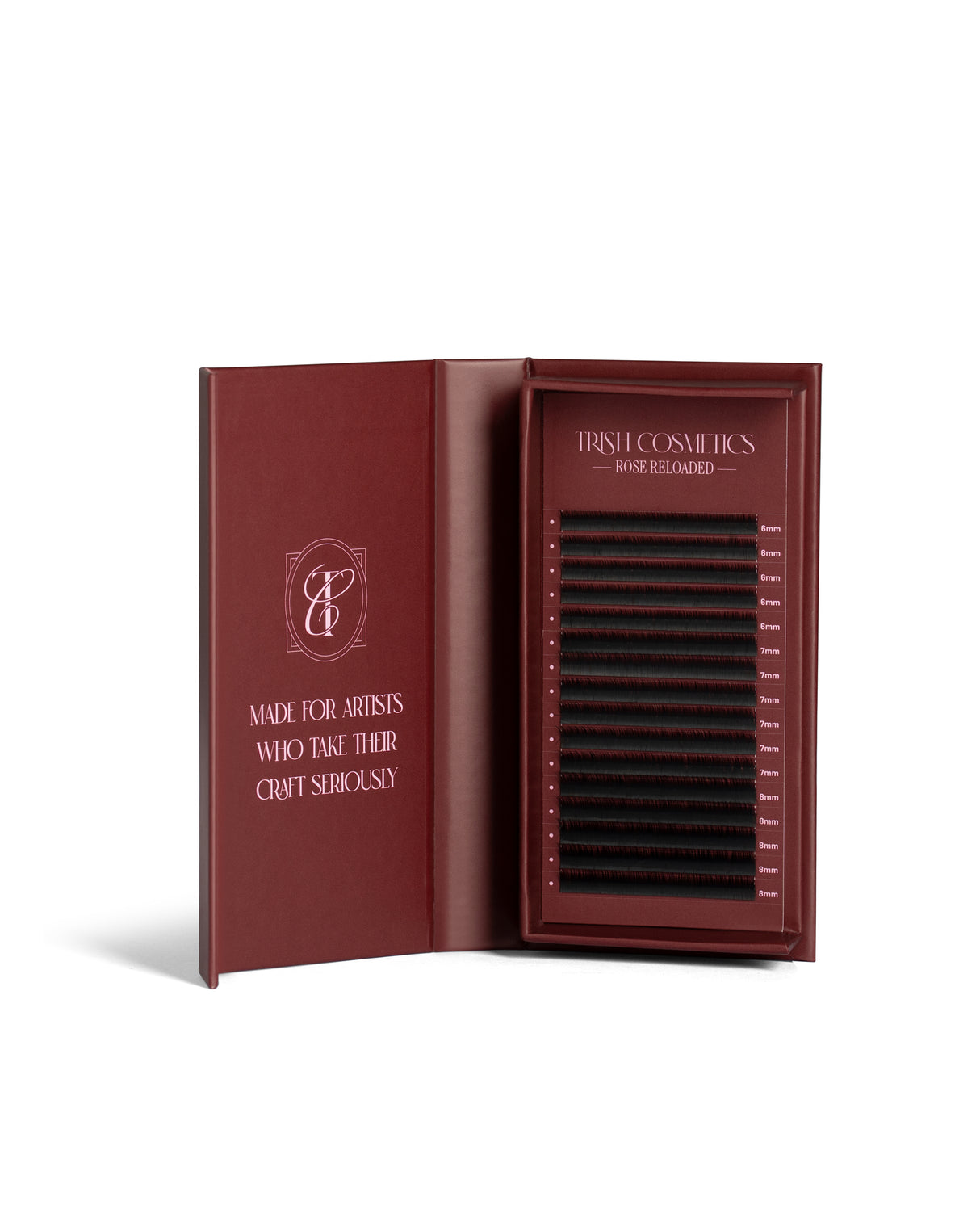 Rose Reloaded .05 - J Curl Mix 6-8mm Volume Lashes Rose Reloaded .05 - J Curl Mix 6-8mm Volume Lashes