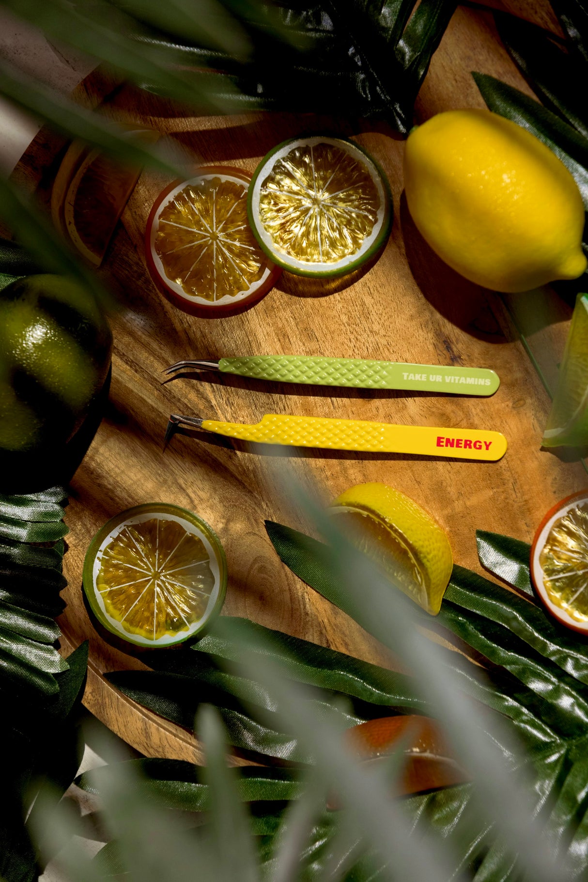 Reminders “TAKE YOUR VITAMINS” 45° Fiber Tip Tweezer – Volume Lash Tool | Trish Co Reminders “TAKE YOUR VITAMINS” 45° Fiber Tip Tweezer – Volume Lash Tool | Trish Co