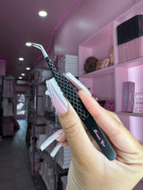 45° Fiber Tip Tweezer – Dream Life Collection Volume Tool | Trish Co