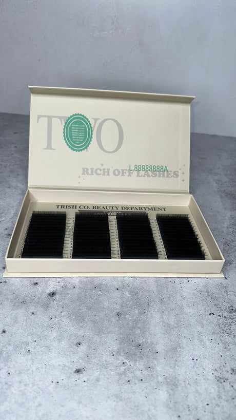 $2 Bill OG Anniversary 60 Rows Tray – CC Curl .05 MIX (12–15mm / 16–20mm) | Trish Co
