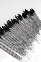 Black Spoolie + Lip Duo Wand – 2-in-1 lash brush and lip applicator for beauty routines