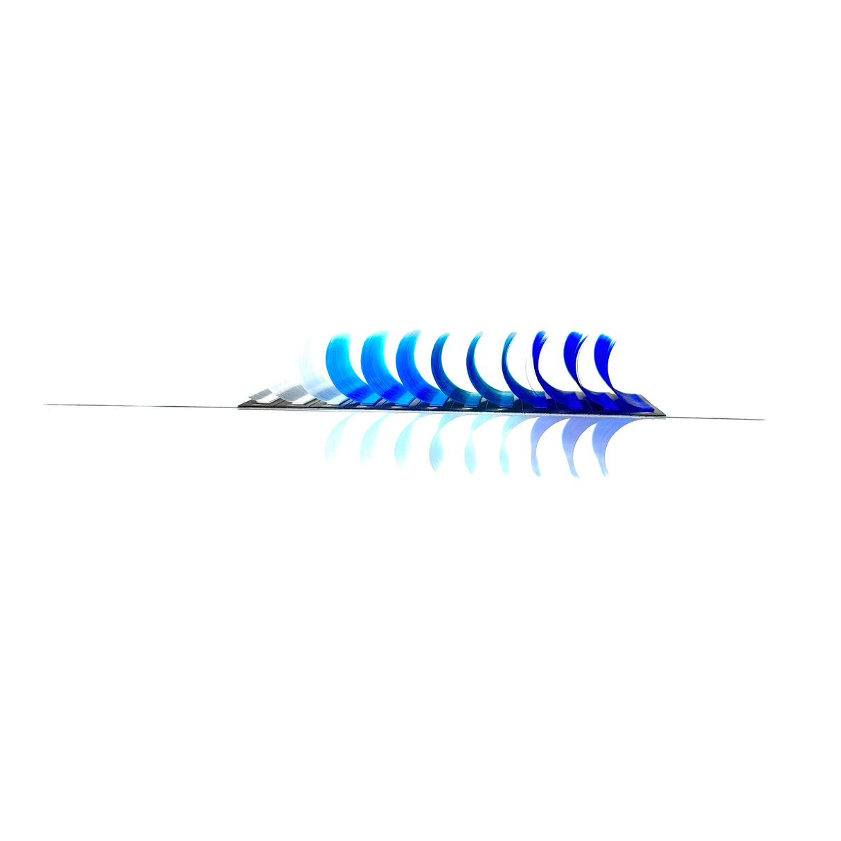 Blue Series Lash Tray – CC Curl .05 | 14–18mm Blue Color Lashes | Trish Co