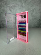Spring Bling Glitter Lash Tray – Multi-Color Glitter Lashes | Trish Co