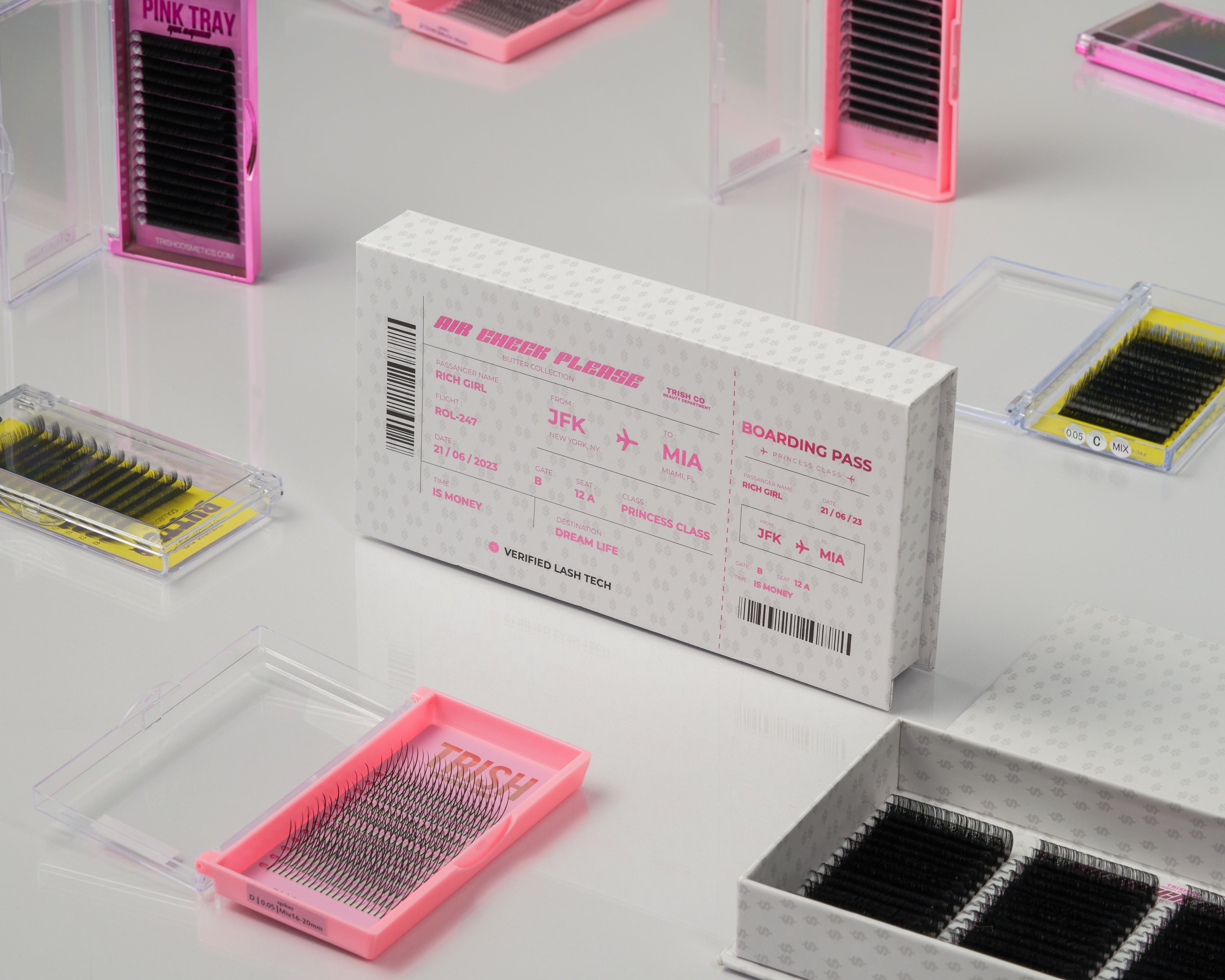 Trish 　  blomst 3枚セット Trish Cosmetics | Professional Lash Supplies & Accessories