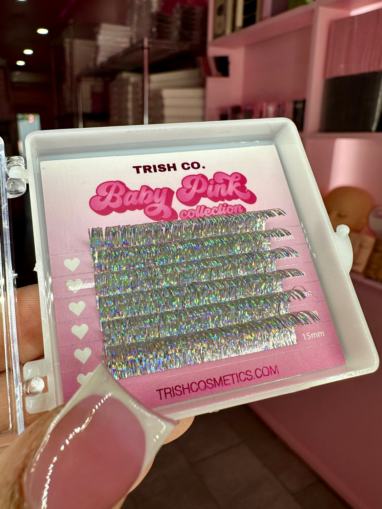 Foil minis CC curl 15mm