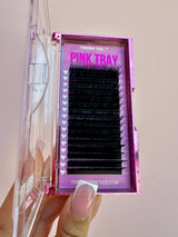 Pink Tray RELOADED – M Curl .05 Mixed Lash Tray | Trish Co