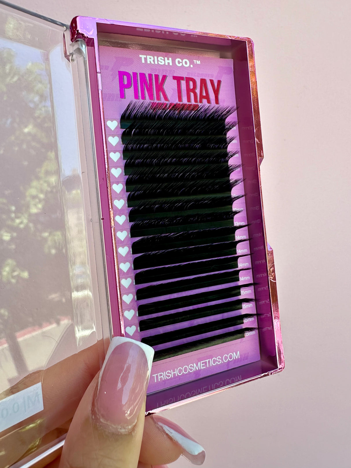 Pink Tray RELOADED – M Curl .05 Mixed Lash Tray | Trish Co