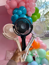 Ring Light Fan – High-Speed Flexible Leg Lash Fan | Trish Co