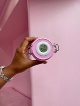 Pink Set the Mood Glue Vault – lash glue container with humidity and temperature monitor
