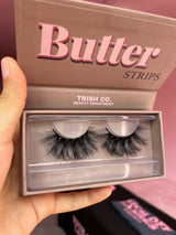 BUTTER Strip Lash Style 2 – voluminous faux mink strip lashes for a bold eye look