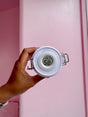 Set the Mood Glue Vault – white glue storage container with built-in hygrometer and temperature reader