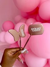 Rich off lashes Butterfly mirror