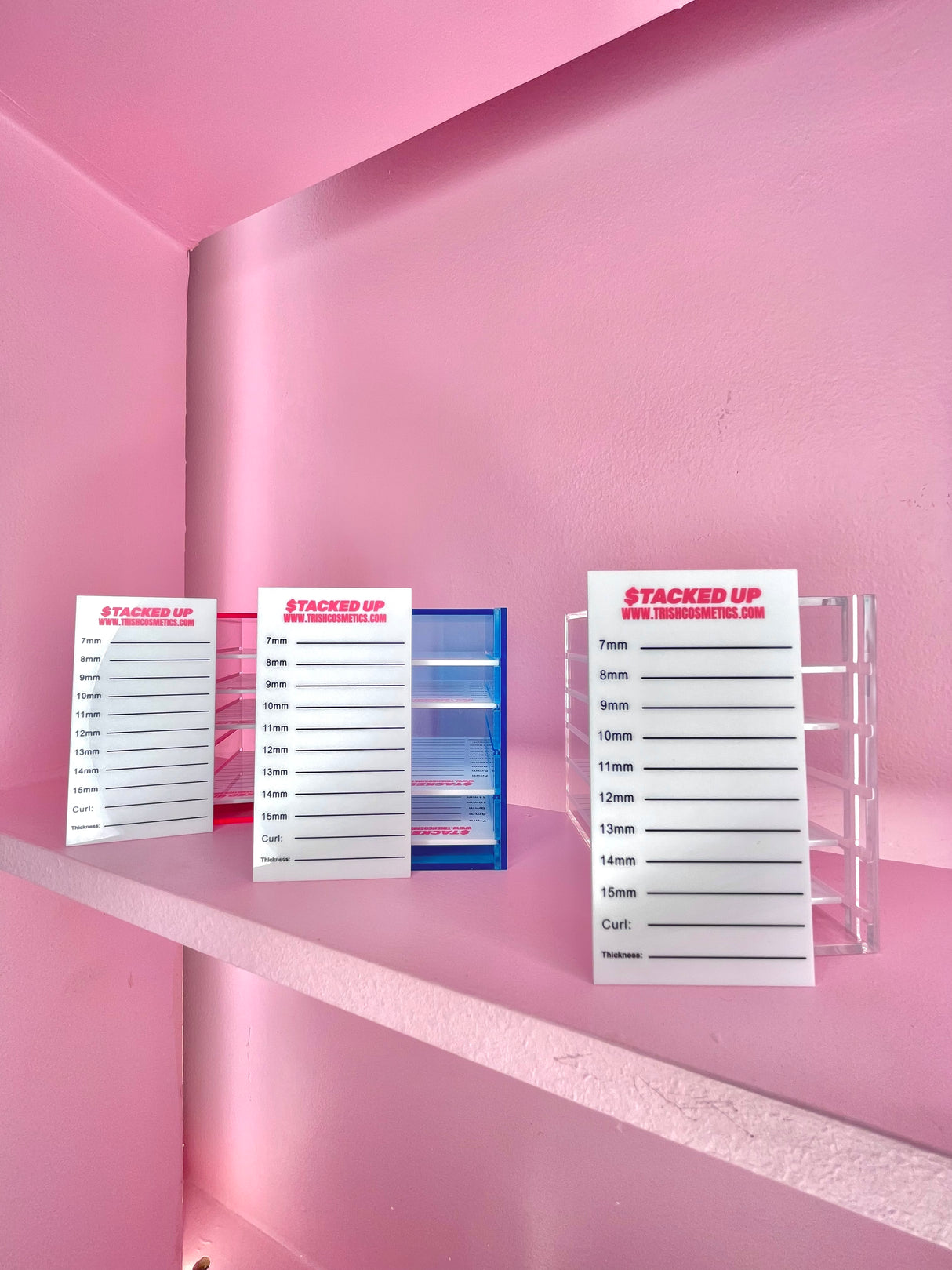 $tacked up 5 layer lash storage box