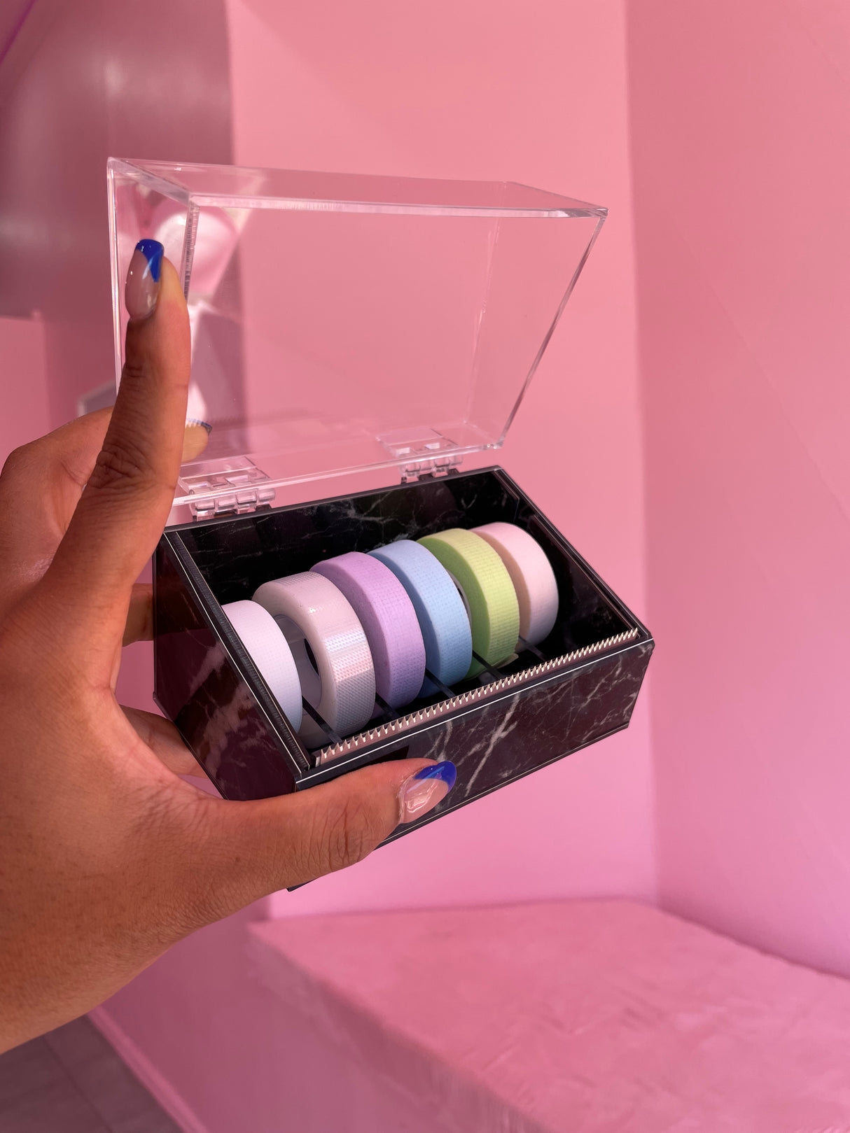 Marble tape dispenser