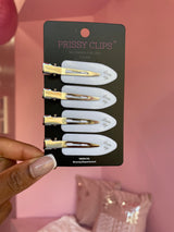 Prissy Clips – 4 Pack Creaseless Hair Clips (4 Styles) | Trish Co